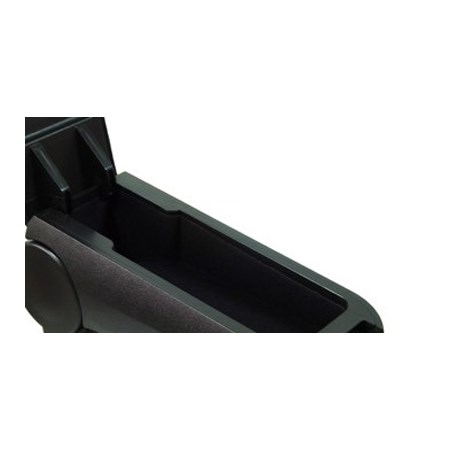 Armrest SEAT TOLEDO 1M synthetic leather BLACK