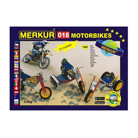 Stavebnice MERKUR 018 motocykly
