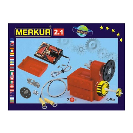 Stavebnice MERKUR 2.1 elektromotorek