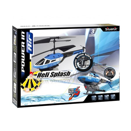 RC model HELICOPTER SILVERLIT HELI SPLASH squirts water
