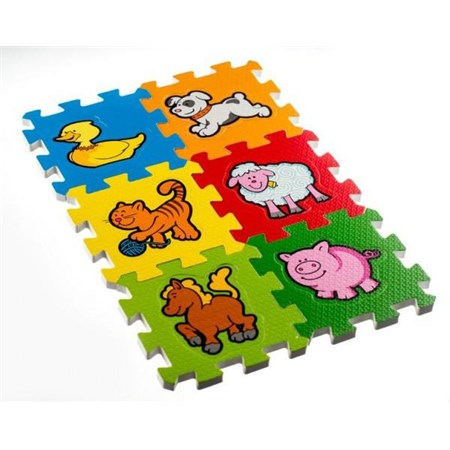 Dětské puzzle TEDDIES Moje první zvířátka 6ks