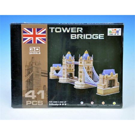 Puzzle 3D TEDDIES TOWER BRIDGE 41 dielikov