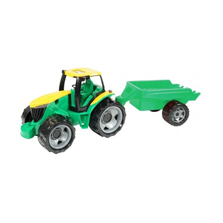 Dětský traktor s přívěsem LENA 94 cm