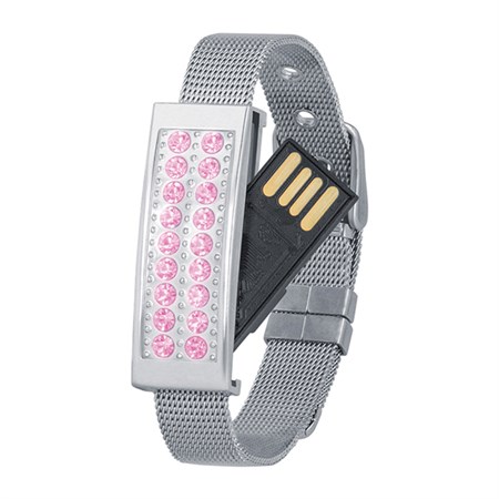 Bracelet BEEYO flash drive 16GB pink