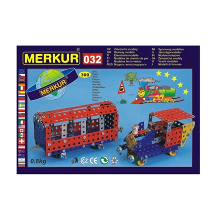 Stavebnice MERKUR 032 železniční modely