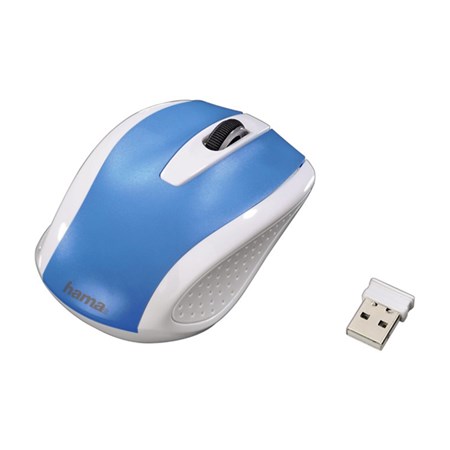 Myš HAMA AM-7200 bezdrátová modrá