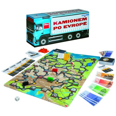 Game table DINO A TRUCK AROUND EUROPE