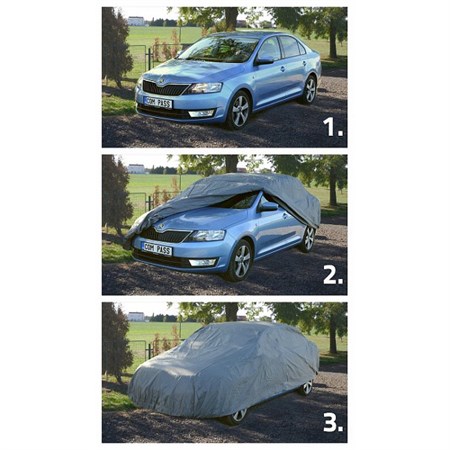 Tarpaulin cover for car COMPASS 05986 Full size L