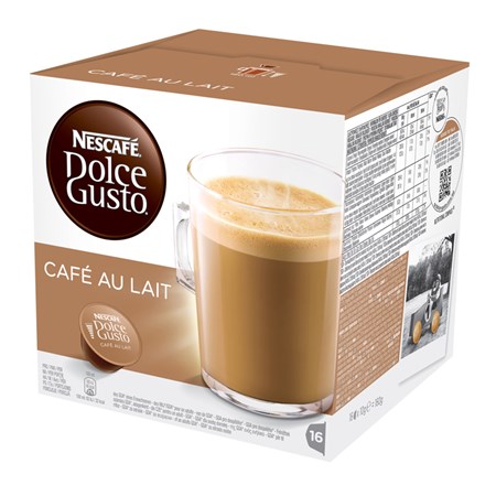 Nescafé Dolce Gusto Cafe au lait (náplň) 16 kapslí