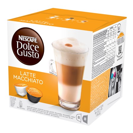Nescafé Dolce Gusto LATTE MACCHIATO (náplň) 16 kapslí na 8 šálků kávy