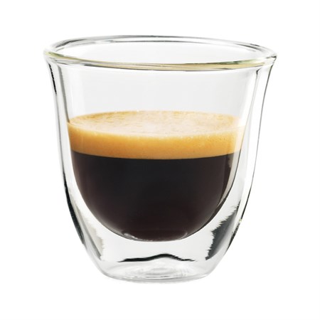 Glass DELONGHI espresso 2pcs 60ml