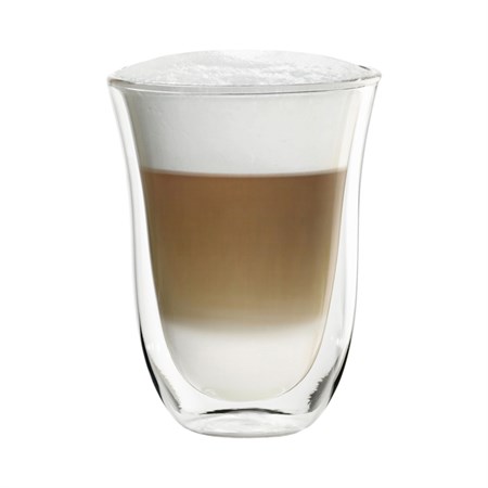 Glass DELONGHI latte macchiato 2pcs 220ml