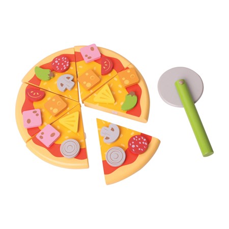 Pizza child BIGJIGS TOYS wooden