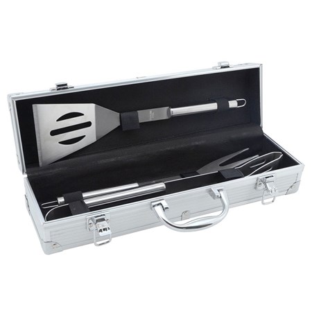 Grilling tool kit 3pcs CATTARA ALU case