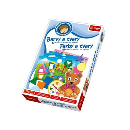 Educational game TREFL SMALL DISCOVERER colors and shapes