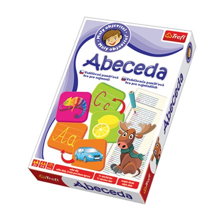 Educational game TREFL SMALL DISCOVERER alphabet