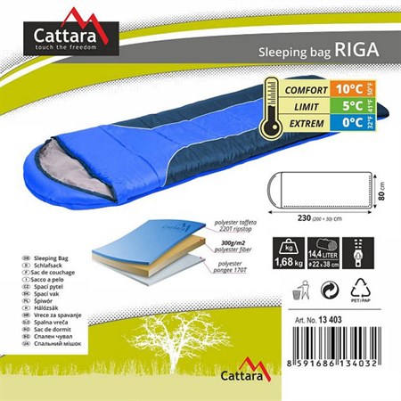 Sleeping bag CATTARA 13403 Riga