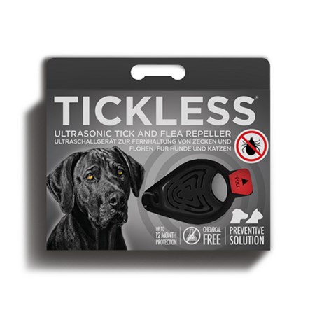 Tick repeller TICKLESS PET BLACK