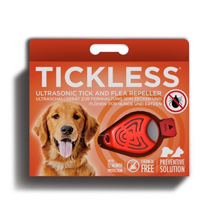 Tick repeller TICKLESS PET ORANGE