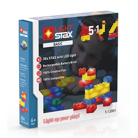 Stavebnica LIGHT STAX BASIC 5v1 kompatibilné LEGO