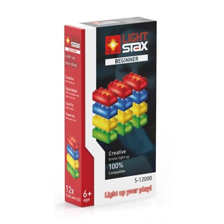 Stavebnica LIGHT STAX BEGINNER PLUS kompatibilné LEGO