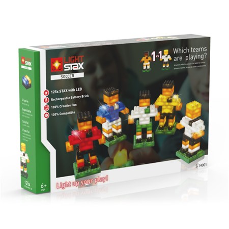 Stavebnice LIGHT STAX SOCCER 1v1 kompatibilní LEGO