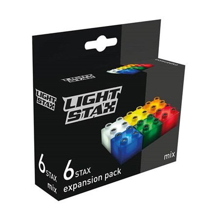 Stavebnice LIGHT STAX MIXED COLORS kompatibilní LEGO DUPLO