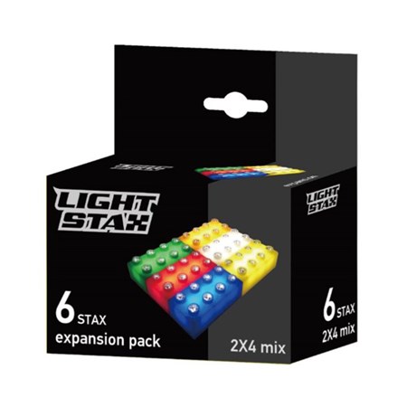 Stavebnica LIGHT STAX PACK MIX 6PCS kompatibilné LEGO DUPLO