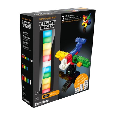 Stavebnice LIGHT STAX COMPLETE SET kompatibilní LEGO DUPLO