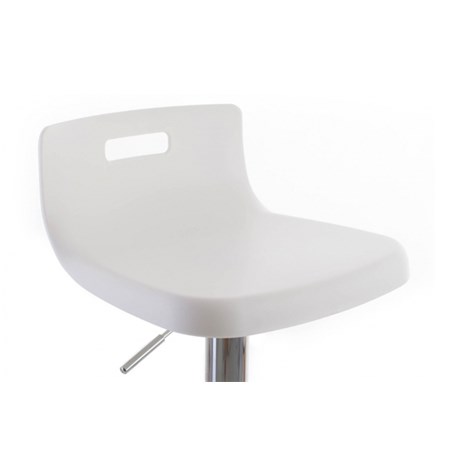 Židle barová G21 TEASA WHITE G-21-W128