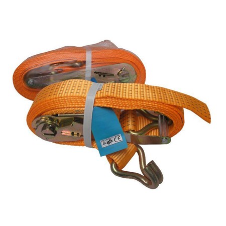 Ratchet strap with hooks 2t 2m GEKO G02372