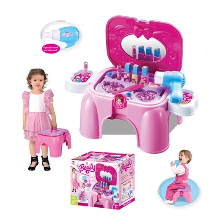 Children's cosmetic table G21 small with accessories