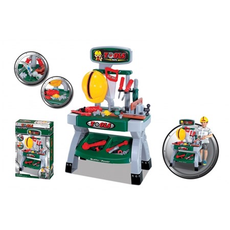 Children's tool set G21 SUPER TOOLS with table