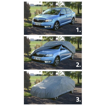 Tarpaulin cover for car COMPASS 05987 Full size XL