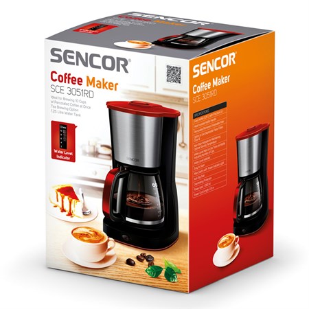 Kávovar SENCOR SCE 3051RD
