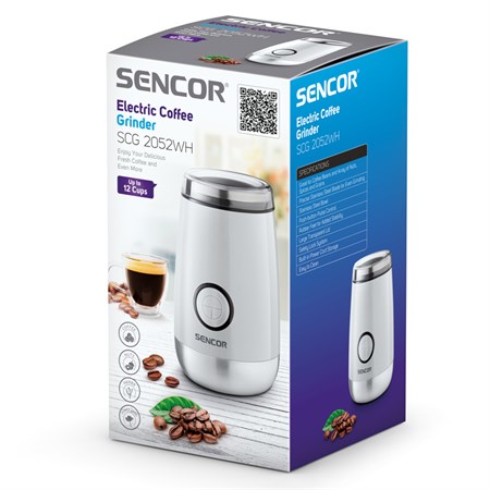 Coffee grinder SENCOR SCG 2052WH