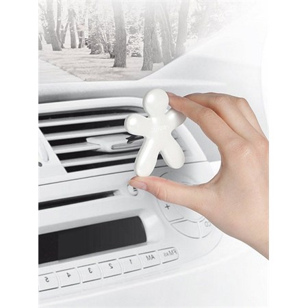 Osvěžovač vzduchu NIKI fresh air - stříbrná matná, vyměnitelná náplň