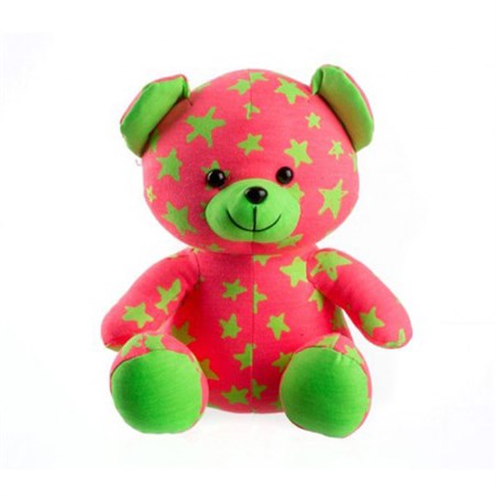 Teddy Bear TEDDIES shining in dark GREEN