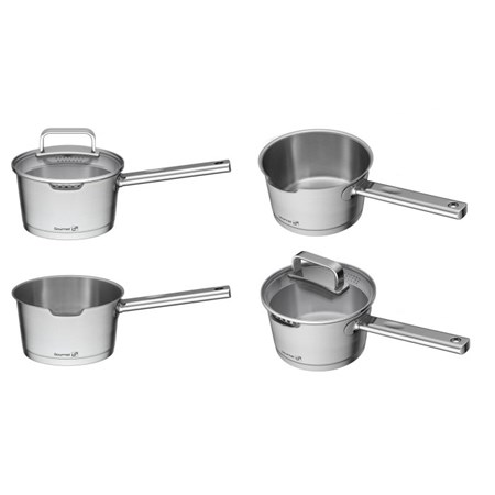 Set of dishes G21 GOURMET MAGIC 9 parts stainless steel
