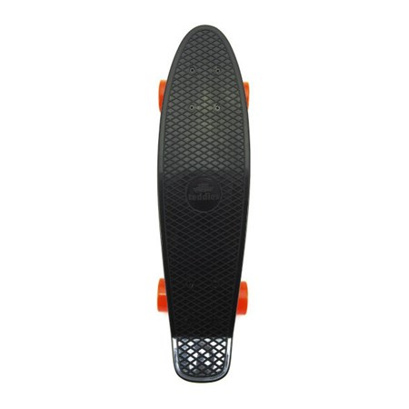 Detský skateboard TEDDIES Black/Orange