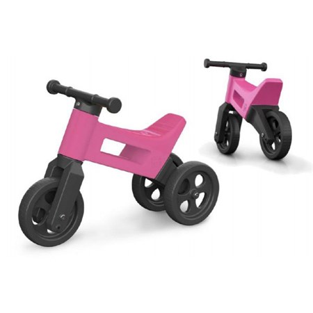 Pushbike TEDDIES FUNNY WHEELS pink