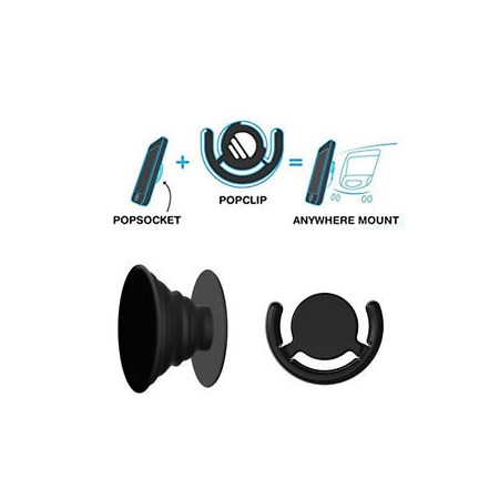 Car holder POPCLIP with suction cup