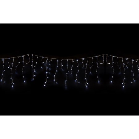 Vánoční LED závěs třásně, 18m, kabel 10m, ORAVA CL-400 W IP44