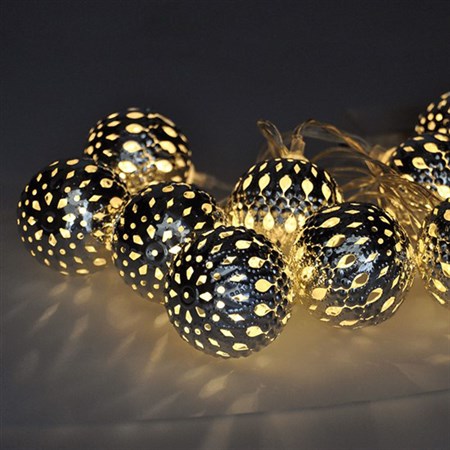 Christmas chain SOLIGHT 1V207-S balls