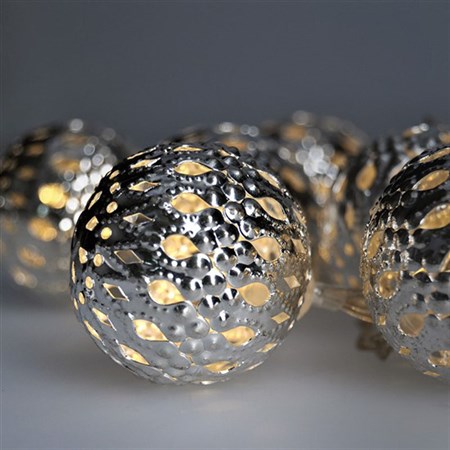 Christmas chain SOLIGHT 1V207-S balls
