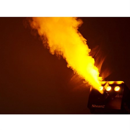 Výrobník mlhy BEAMZ S700-LED Flame efekt oranžový