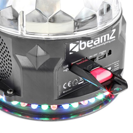 Efekt svetelný BEAMZ PLS10 LED Jellyball s MP3/BT a reproduktorom