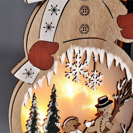 Dekorace vánoční SOLIGHT 1V233 sněhulák