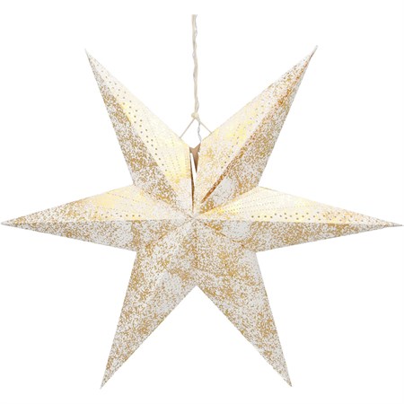 Dekorácie vianočné RETLUX RXL 363 WW hviezda zlatá