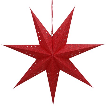 Dekorace vánoční RETLUX RXL 362 WW hvězda červená